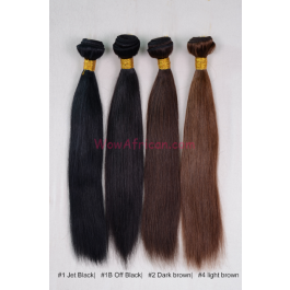 Colored 1 1b 2 3 4 5 Straight Virgin Brazilian Hair Weave 4pcs Bundle Wb234 Wowafrican Com