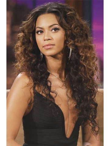Beyonce Ombre Wavy Indian Remy Hair Lace Wig