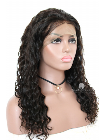 360 Frontal Wig 180% Density Milan Curl Brazilian Virgin Hair [TLW04]