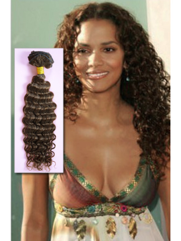 #4 Medium Brown Deep Wave Indian Remy Hair Weave [WTI16]