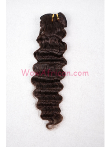 Clearance Sales Clip In Hair Extensions Indian Remy Hair Deep Wave 7pcs