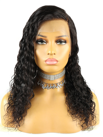 18in Sexy Curly 360 Lace Frontal Wig Brazilian Virgin Hair [FS155]
