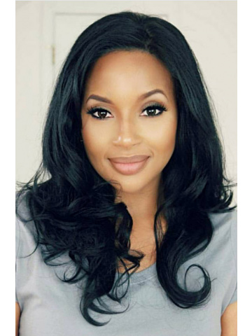 #1 16inches Yaki Straight Lace wigs
