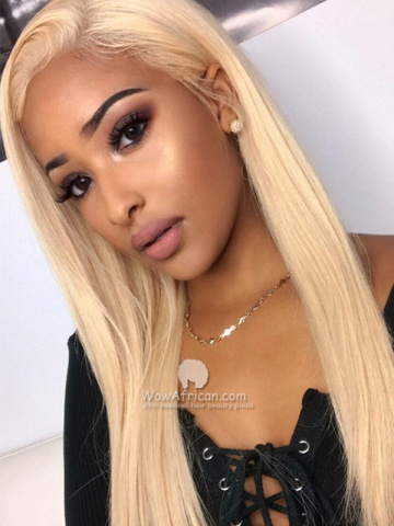 Blonde Hair Color Glueless Full Lace Wig[GFL16] 