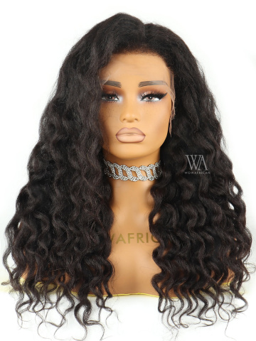 Big Hair Fitted Glueless Natural Curls 13x6in HD Lace Wig With Curly Edges [Laurasia007]