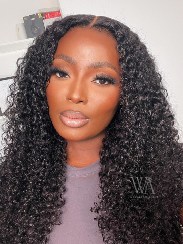 Chic Natural Curly HD Lace 13x6" Fitted Glueless Wig [GW07]