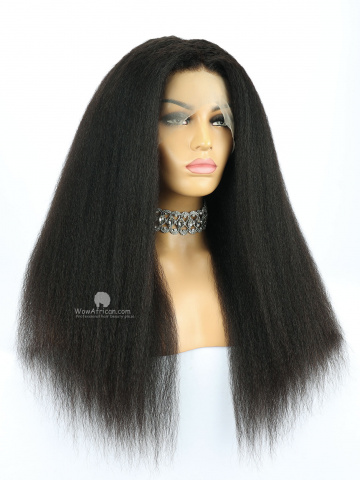 [Flash Sale]360 Frontal Wig 180% Italian Yaki Brazilian Virgin Hair [TLW02FS]