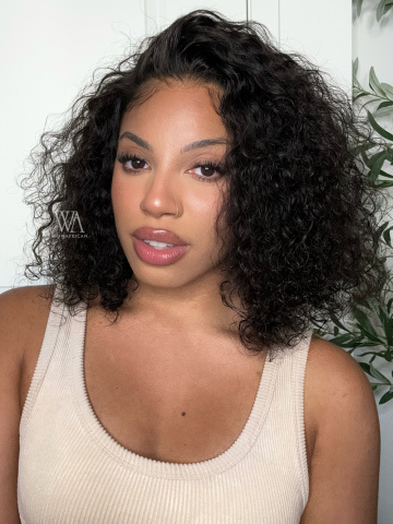 Messy Waves HD Lace 9x6 Pre-everything Wear & Go Glueless Bob Wig [GBW13]