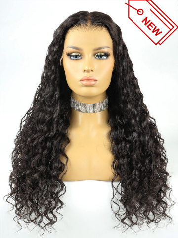 13X6in Thick Density Loose Deep Wave HD Lace Human Virgin Wig [HW20]