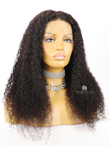 150%/180% Density Tight Curly 360 Frontal Wig Indian Hair [WCS46]