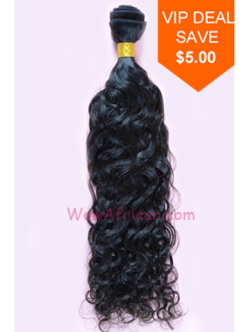 Natural Color Brazilian Curl Brazilian Virgin Hair Weave[WTB06]