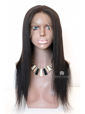 Yaki Straight 150% Density 360 Lace Wig Indian Hair [TLW37]